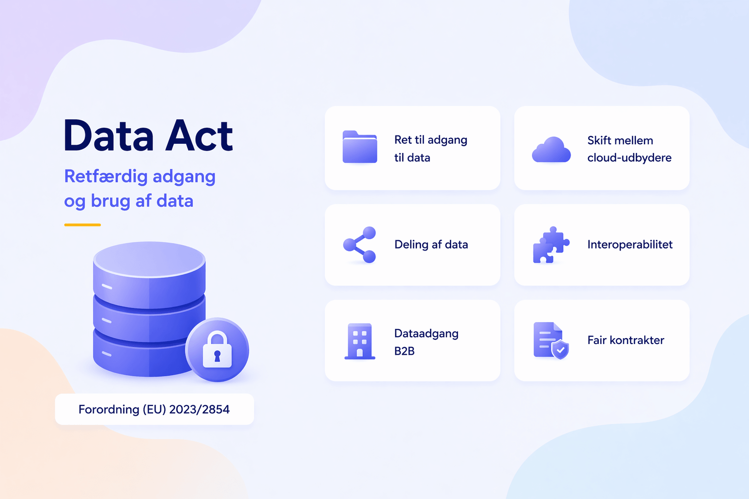 Data Act IoT datadeling mellem producent, bruger og tredjepart