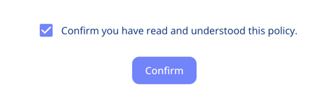 Confirm policy