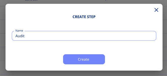 Create step