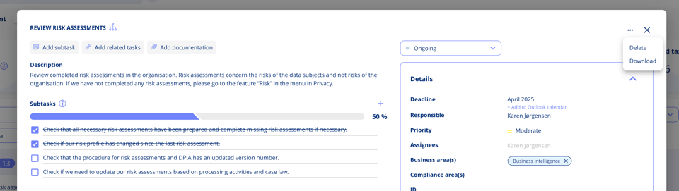 Download opgave
