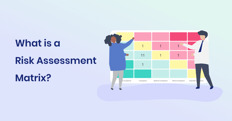 What is a risk assessment matrix