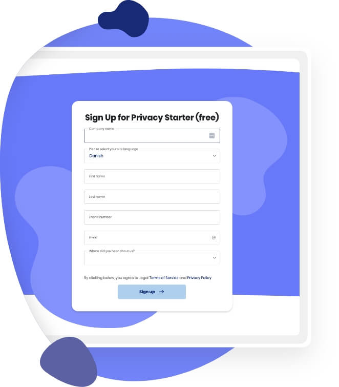 Free plan dashboard showing available compliance management features