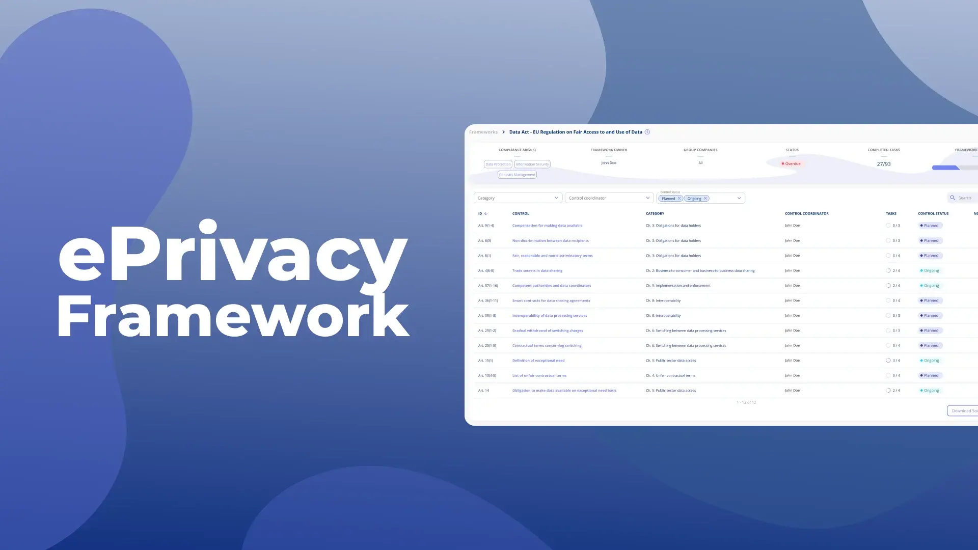.legal | ePrivacy Framework Compliance Software
