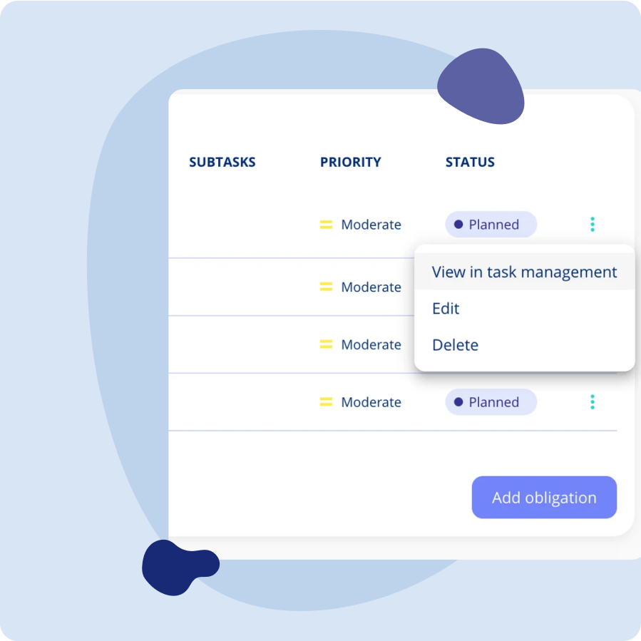 Obligations-view-in-task-management